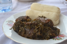 Water Fufu et Eru - Plat Camerounais